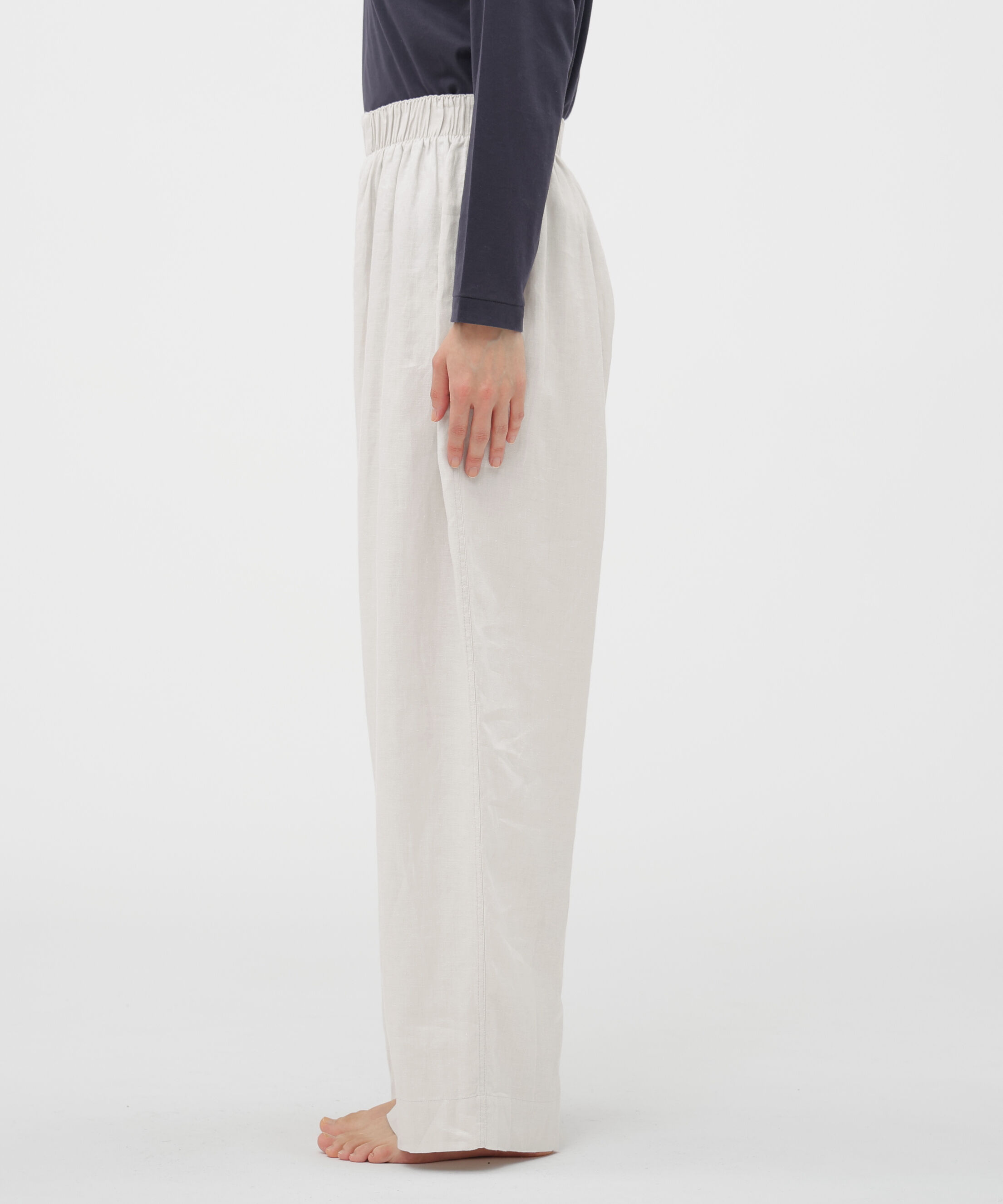 MARGARET HOWELL HOUSEHOLDGOODS「BRUSHED LINEN TWILL TROUSERS」|その他|