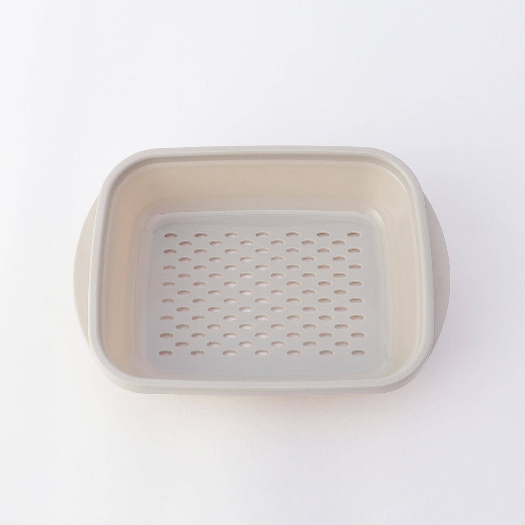 212 KITCHEN STORE「atomico 抗菌レンジでカンタン蒸し調理器 スクエア」|食器・キッチングッズ|