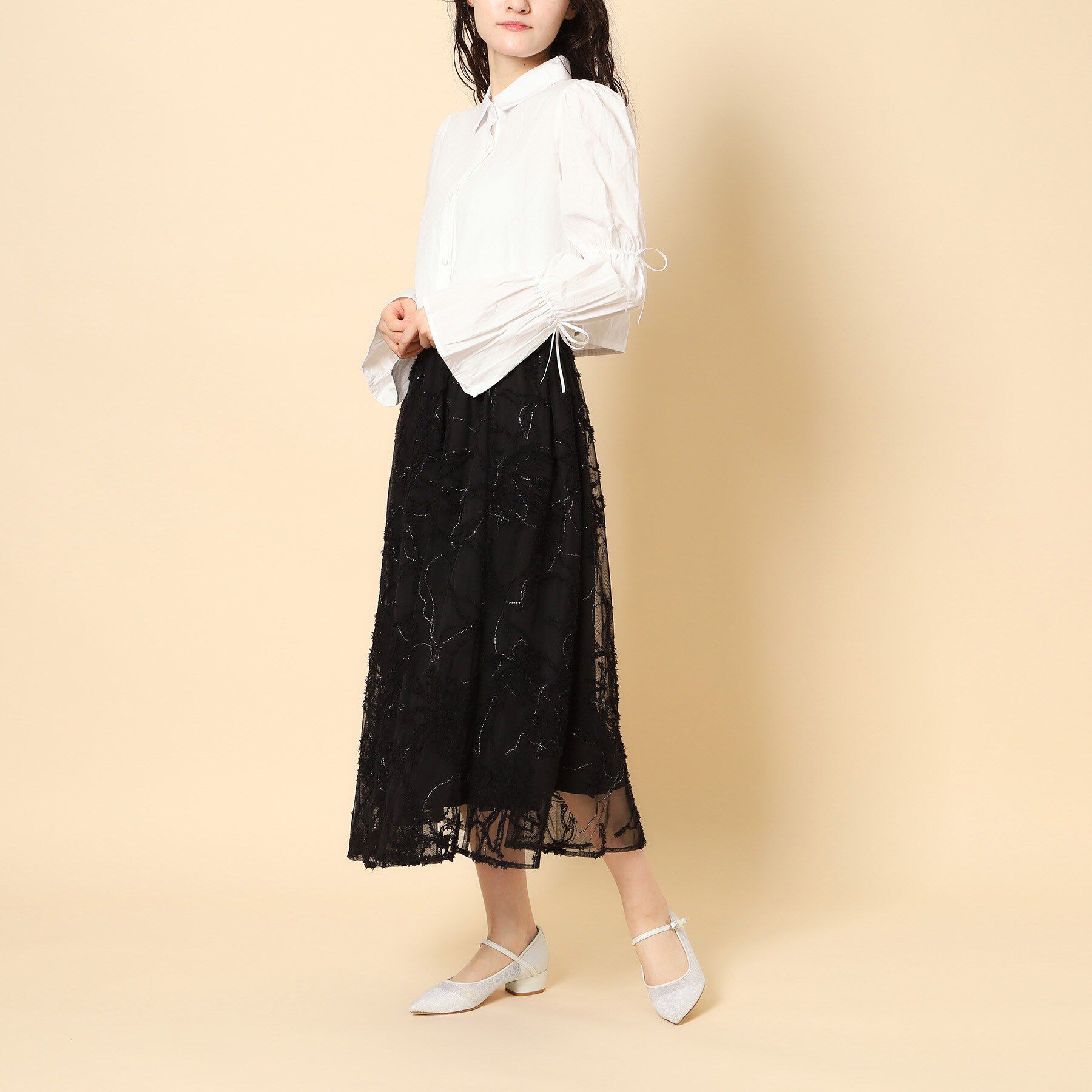 ESPERANZA「甲ストラップシアーパンプス」|パンプス|