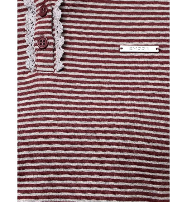 EMODA「レースラインフーディトップス」|Tシャツ・カットソー|