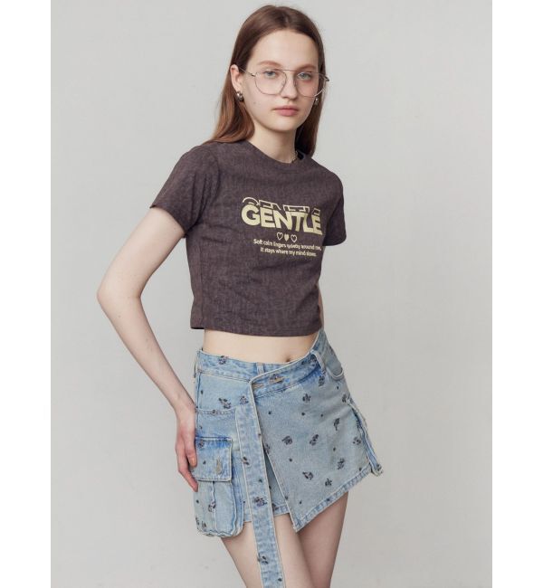 EMODA「ジェントルプリントTシャツ」|Tシャツ・カットソー|