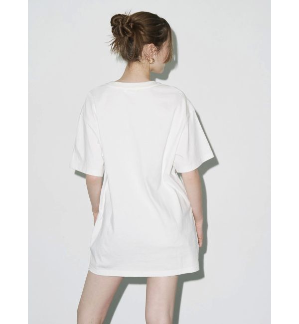 EVRIS「フロントリボングラフィックBIG Tシャツ」|Tシャツ・カットソー|