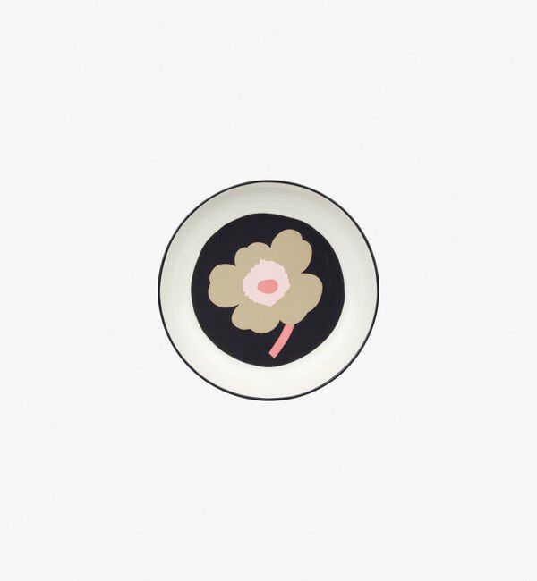 Marimekko「Unikko ディーププレート 20.5cm」|その他|ﾁｬｺｰﾙ&times;ｻﾝﾄﾞ&times;ﾋﾟﾝｸ