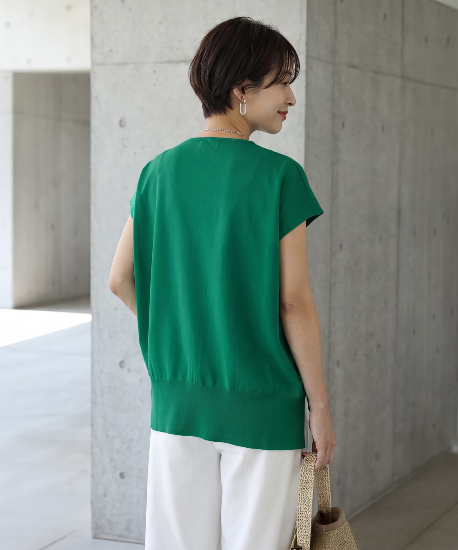 STYLE DELI「【selection】ハリ感スムースフレンチプルオーバー」|Tシャツ・カットソー|