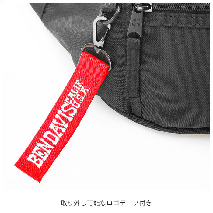 BACKYARD FAMILY「ウエストポーチ メンズ ブランド 通販 BEN DAVIS ベンデイビス レディース おしゃれ」|ショルダー・メッセンジャー|