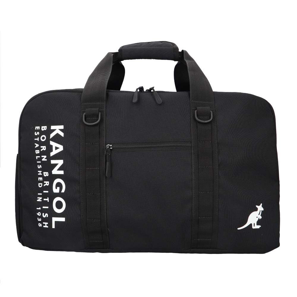 BACKYARD FAMILY「カンゴール バッグ kangol 250-1505 通販 ボストンバッグ ボストンバック」|ボストンバッグ|ブラック2