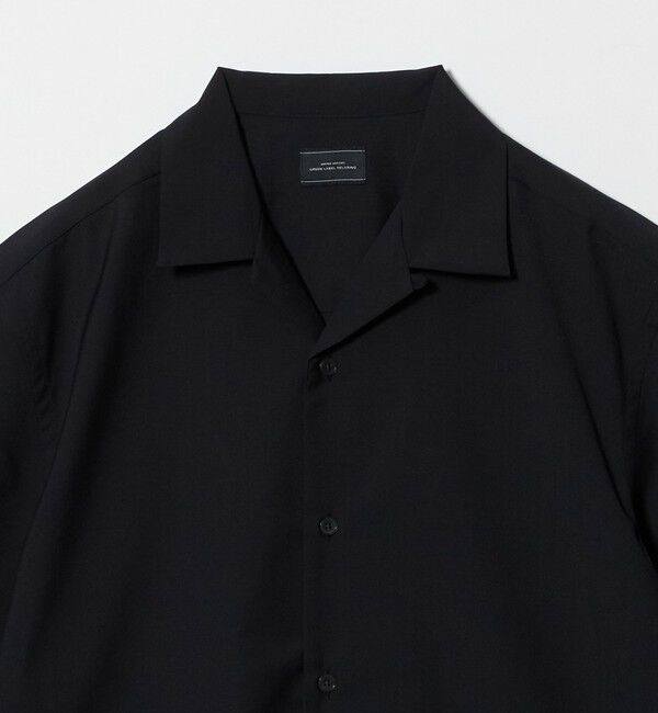 UNITED ARROWS green label relaxing「ウォッシャブルトロ オープンカラー シャツ -ストレッチ-」|シャツ・ブラウス|