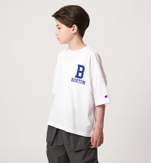 UNITED ARROWS green label relaxing「＜Champion＞ボストン ショートスリーブ Tシャツ / キッズ 140cm-160cm」|Tシャツ・カットソー|