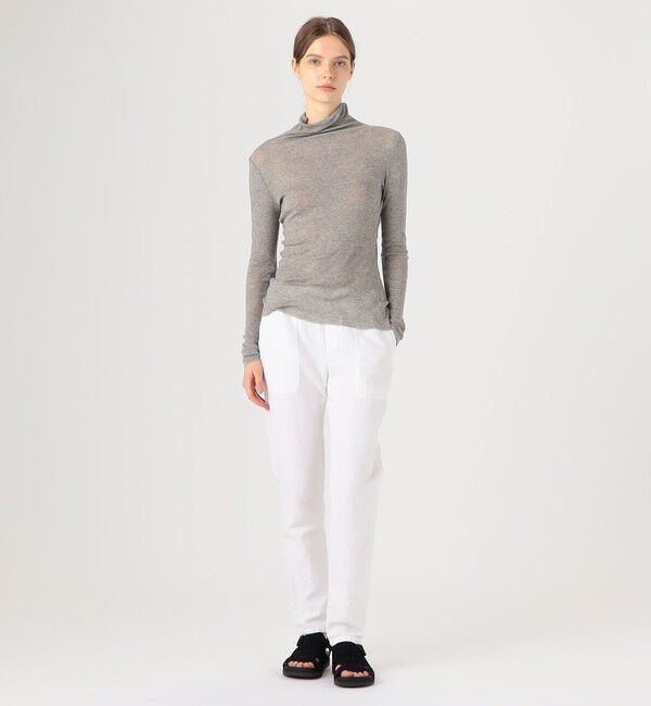 JAMES PERSE「コットンカシミヤブレンドリブ タートルネックプルオーバー WVA3942」|Tシャツ・カットソー|