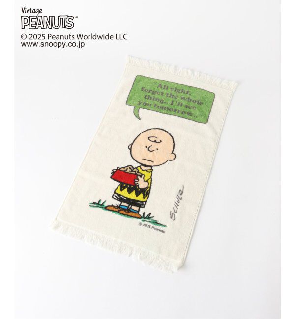 journal standard Furniture「【PEANUTS&times;JOURNAL STANDARD FURNITURE】FACE TOWEL　フェイスタオル」|タオル|