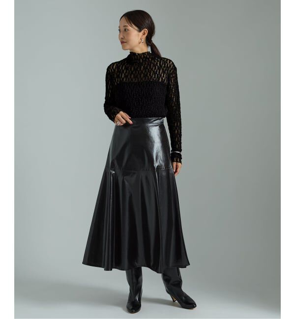 VERMEIL par iena「stretch lace プルオーバー」|シャツ・ブラウス|