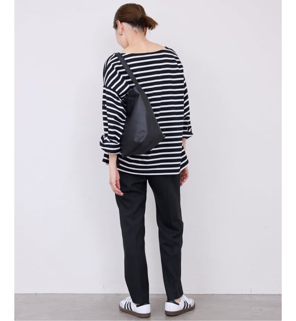 SLOBE IENA「《セットアップ対応可/3サイズ展開》ウォッシャブルツイルストレートパンツ」|その他|