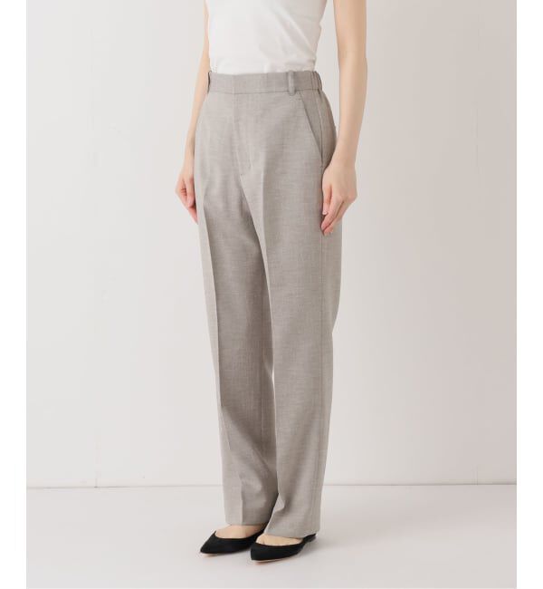 SLOBE IENA「《セットアップ対応可/3サイズ展開》ウォッシャブルツイルストレートパンツ」|その他|