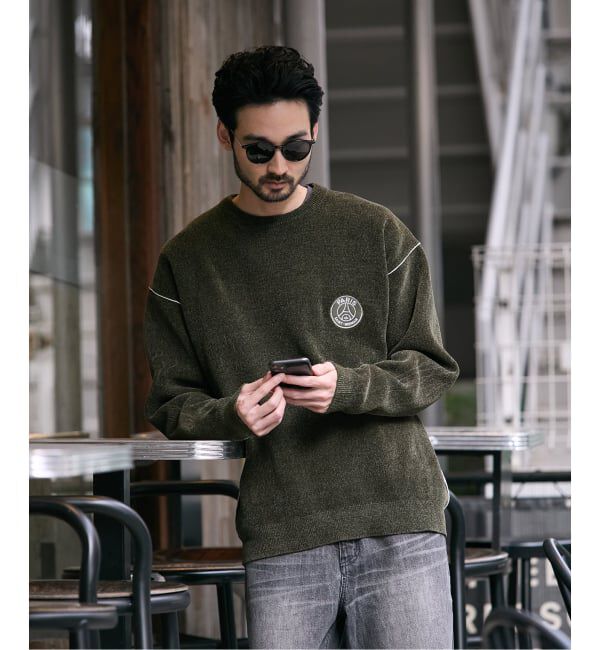 Paris Saint-Germain「【Paris Saint-Germain / パリ・サン＝ジェルマン】 JP Mall knit pullover」|ニット・セーター|