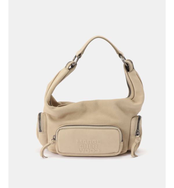 PULP「【Geek Office / ギークオフィス】MARGESHERWOOD / CITY HOBO EW MINI」|ショルダー・メッセンジャー|ベージュ