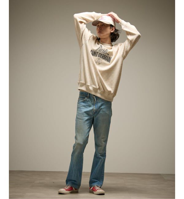 Paris Saint-Germain「【Paris Saint-Germain / パリ・サン＝ジェルマン】  JP Velour Texture Crew」|スウェット・ジャージ|