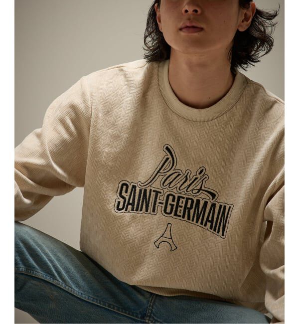 Paris Saint-Germain「【Paris Saint-Germain / パリ・サン＝ジェルマン】  JP Velour Texture Crew」|スウェット・ジャージ|