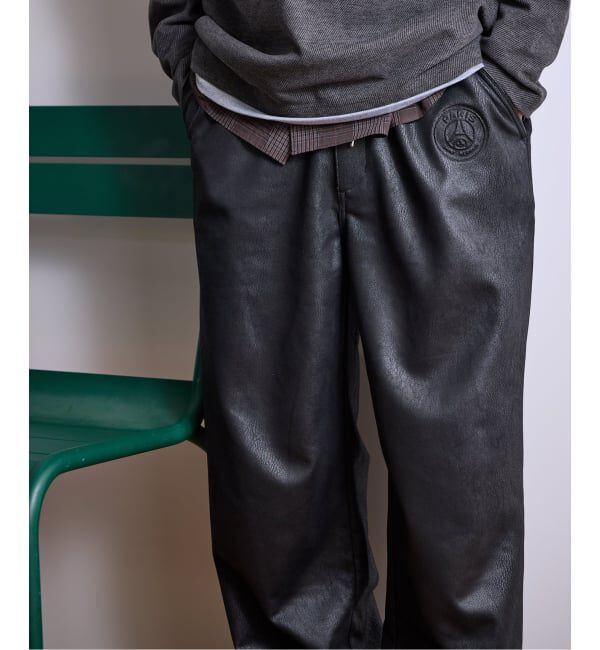 Paris Saint-Germain「【Paris Saint-Germain 】 JP PIPING PANT Synthetic Leather」|その他|