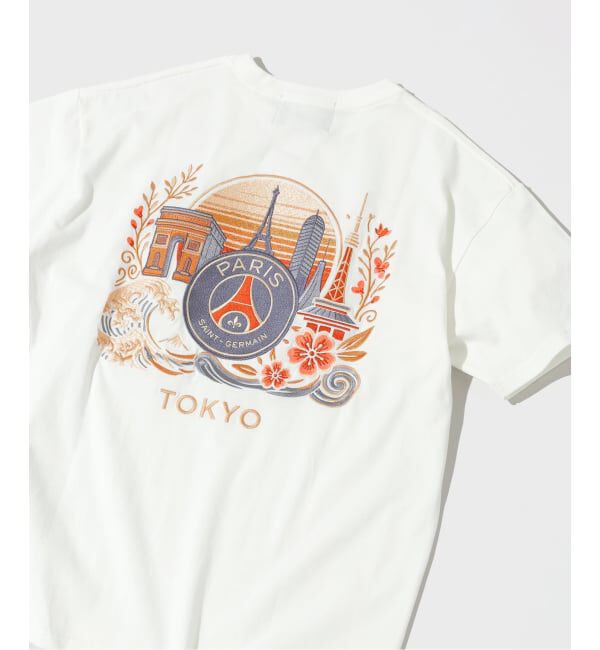Paris Saint-Germain「【Paris Saint-Germain / パリ・サン＝ジェルマン】 JP URBAN MIRAGE TEE」|Tシャツ・カットソー|ホワイト