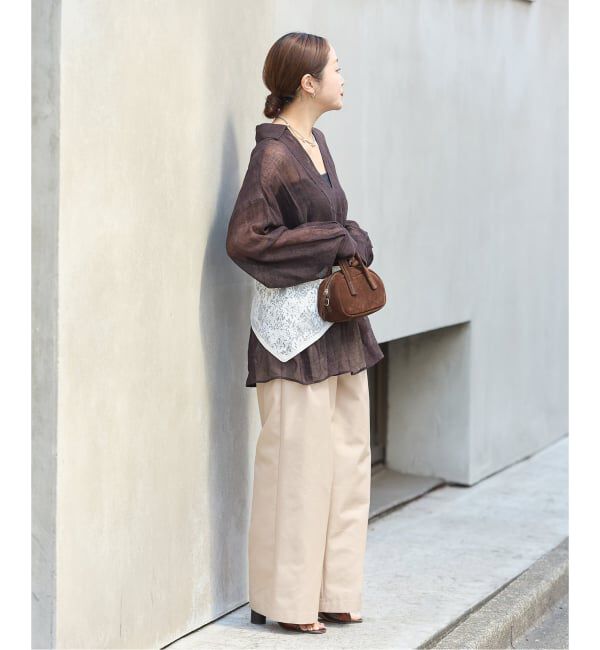 JOURNAL STANDARD「《追加》リネンメッシュシャツ」|シャツ・ブラウス|