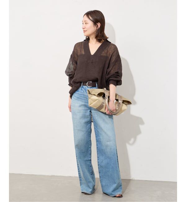 JOURNAL STANDARD「《追加》リネンメッシュシャツ」|シャツ・ブラウス|