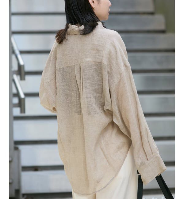 JOURNAL STANDARD「《追加》リネンメッシュシャツ」|シャツ・ブラウス|