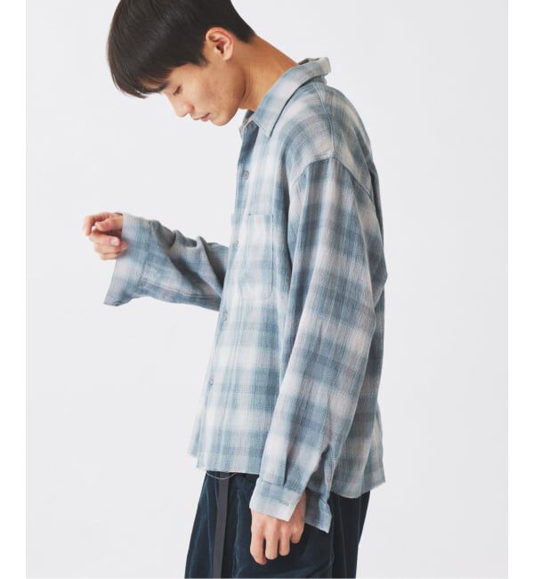 JOURNAL STANDARD relume「TCガーゼ オンブレチェック シャツ」|シャツ・ブラウス|