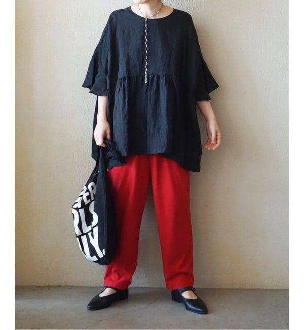 journal standard luxe「60リネン ギャザープル」|シャツ・ブラウス|