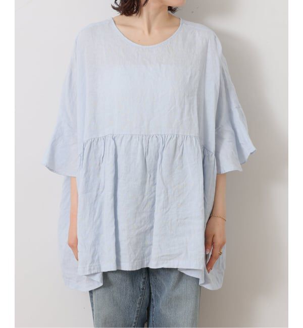 journal standard luxe「60リネン ギャザープル」|シャツ・ブラウス|