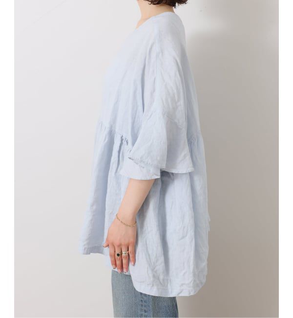 journal standard luxe「60リネン ギャザープル」|シャツ・ブラウス|
