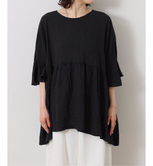 journal standard luxe「60リネン ギャザープル」|シャツ・ブラウス|