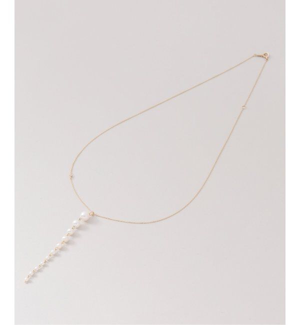 Lilas by Spick&Span「11ピースパールグラデーションネックレス K10」|ネックレス|