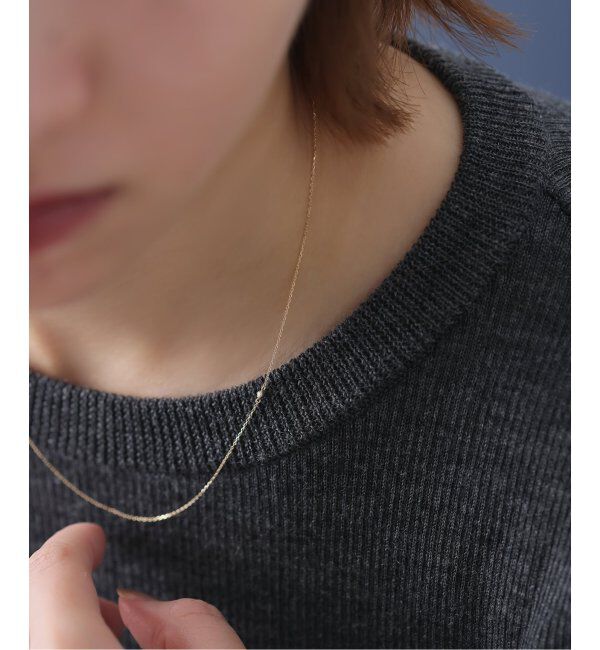 Lilas by Spick&Span「11ピースパールグラデーションネックレス K10」|ネックレス|