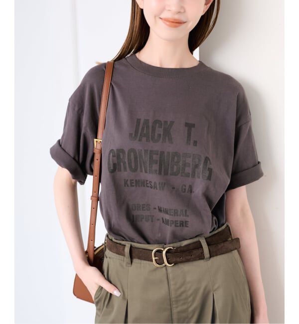 U by SPICK&SPAN「リバーシブルTEEシャツ」|Tシャツ・カットソー|グレーA