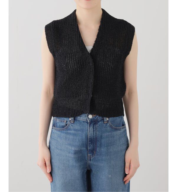 FRAMeWORK「KAYLE/ケイル　WASHI SLEEVELESS ジレ」|ベスト・ジレ|