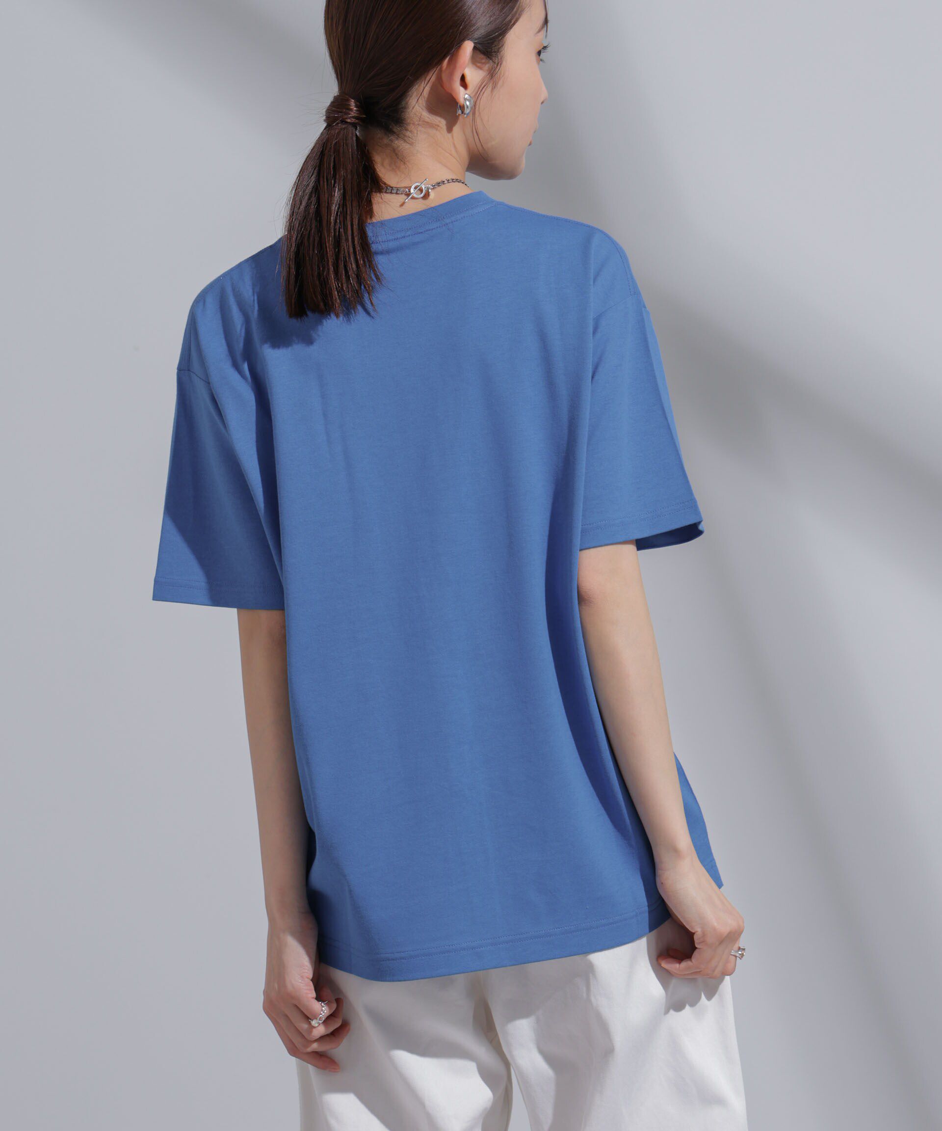 NANO universe「GOOD ROCK SPEED&times;Anti Soaked(R) 汗染み防止 NYC Tシャツ」|Tシャツ・カットソー|