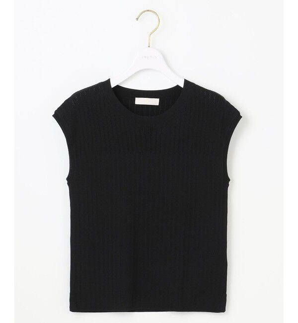 ANY SIS「【洗える】レーシーディテールフレンチ ニット」|ニット・セーター|