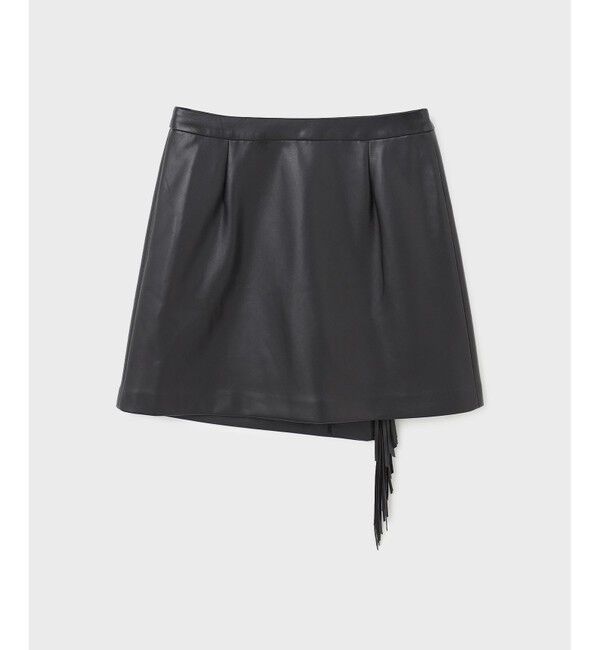 GRACE CONTINENTAL「フリンジミニスカート」|スカート|