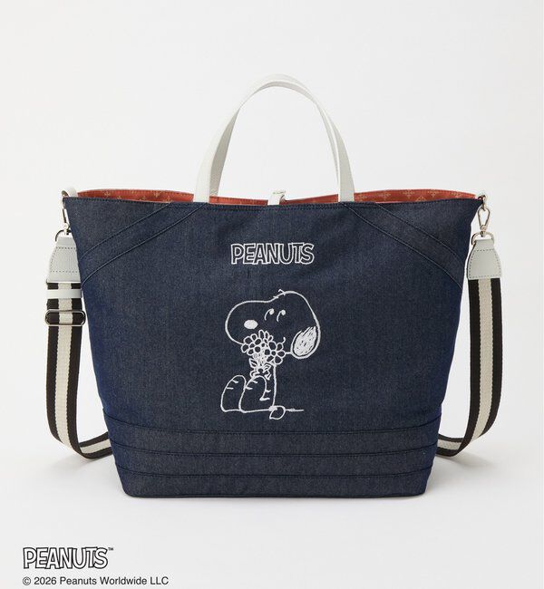  「《PEANUTS&times;russet》リバーシブルビッグトートバッグ」|トートバッグ|