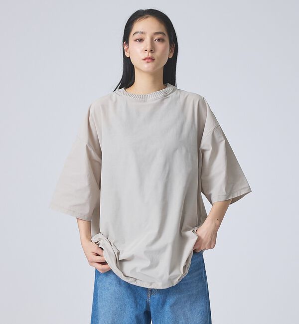 ABAHOUSE「【FORTUNA /フォルトゥナ】ECOTEC BaloonTee/エコテックバ」|Tシャツ・カットソー|