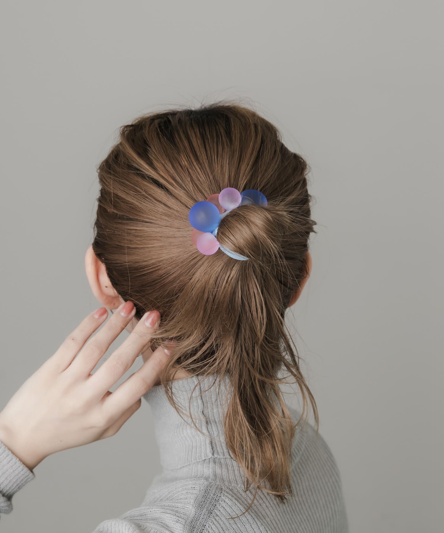 SMELLY「パステルカラー2セットヘアゴム」|ヘアゴム・シュシュ|