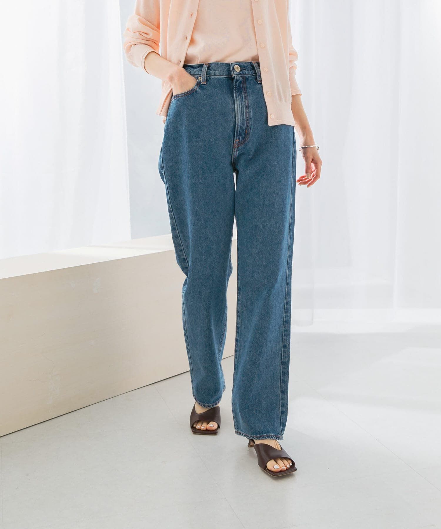 URBAN RESEARCH ROSSO「NEEDBY heritage　LEAH PANTS」|デニム|