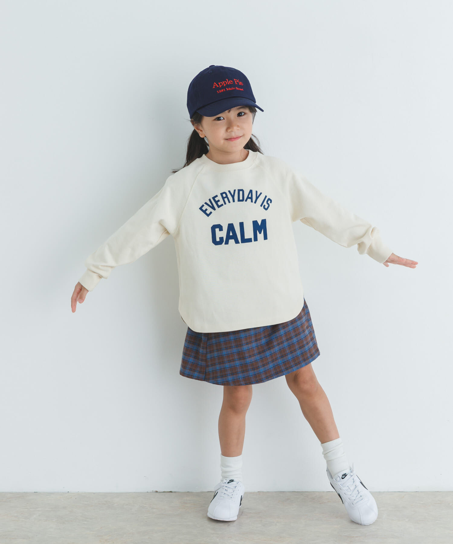 URBAN RESEARCH DOORS「『WEB/一部店舗限定サイズ』チェックラップキュロット(KIDS)」|その他|