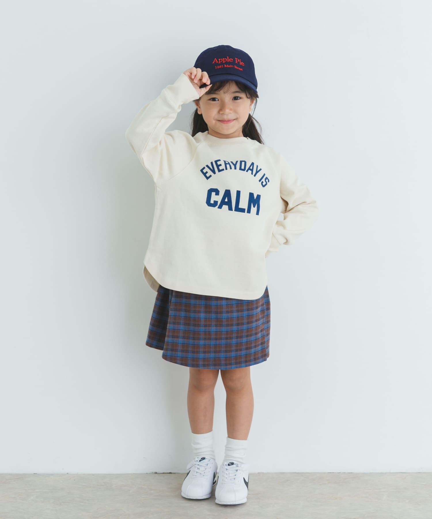 URBAN RESEARCH DOORS「『WEB/一部店舗限定サイズ』チェックラップキュロット(KIDS)」|その他|