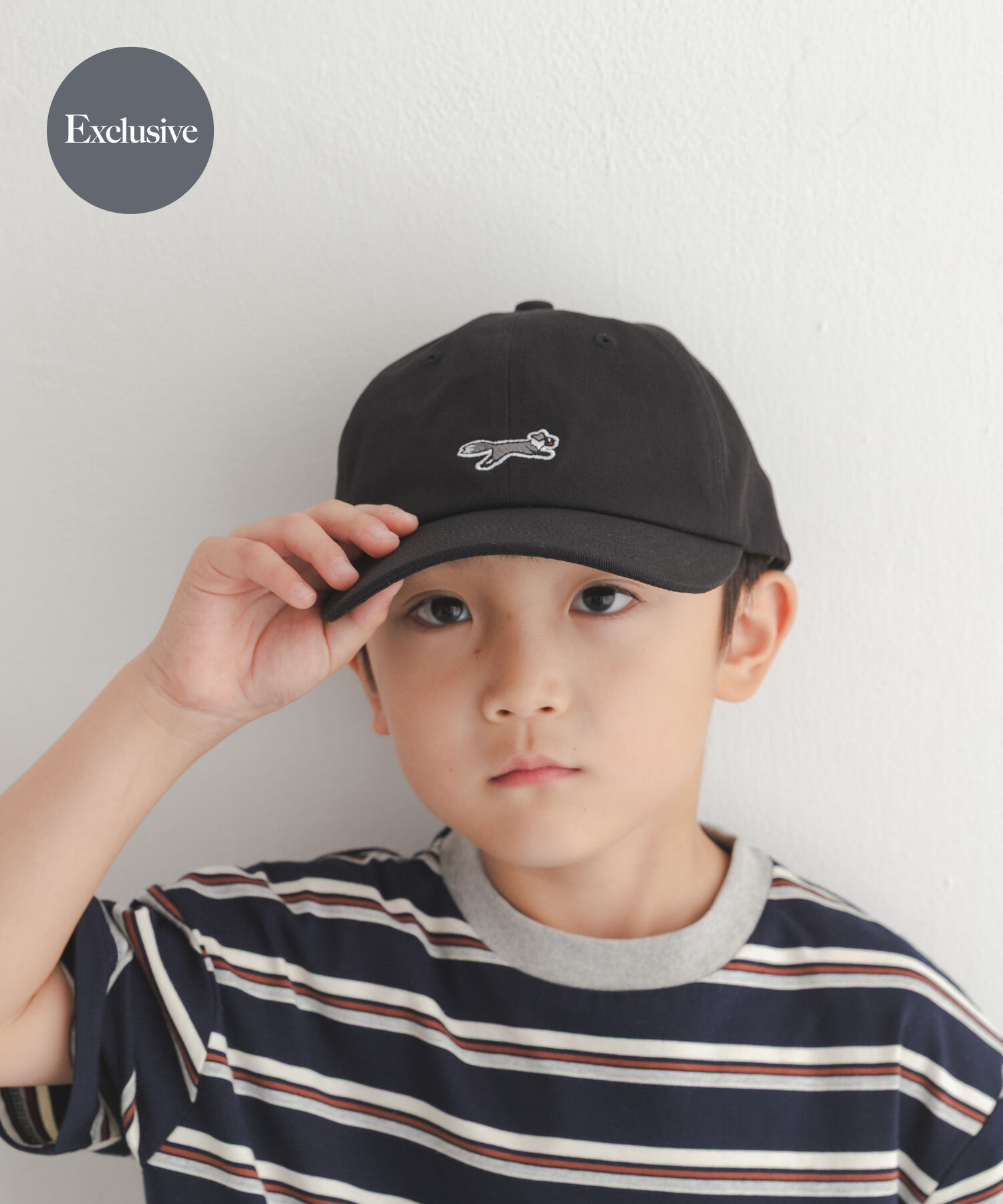 URBAN RESEARCH DOORS「『別注』PENNEYS&times;DOORS　THE FOXワッペンキャップ(KIDS)」|その他|ブラック