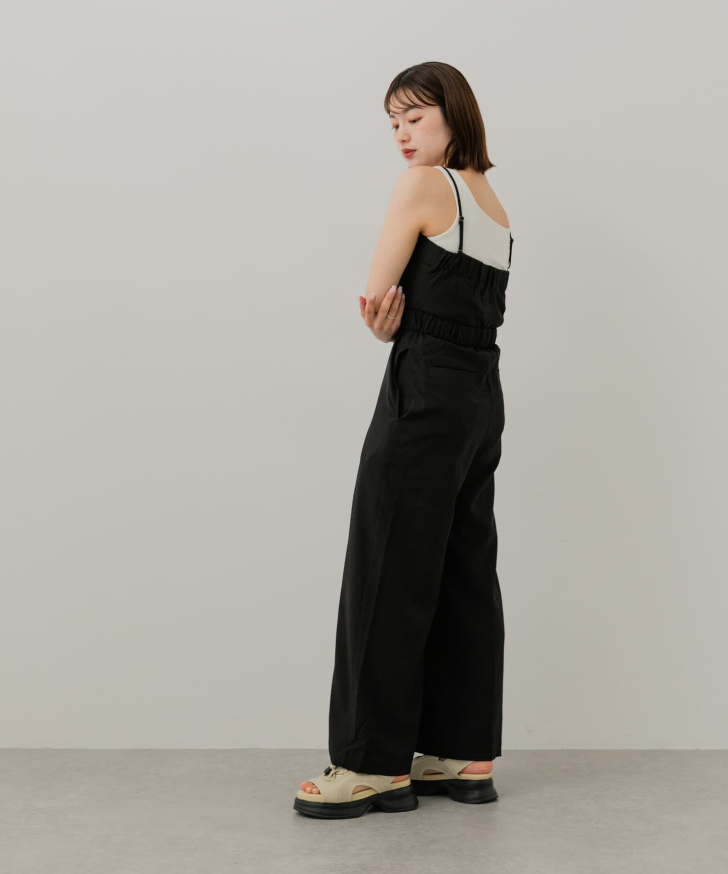 SENSE OF PLACE by URBAN RESEARCH「ストラップツキベルトベアパンツ」|スカート|