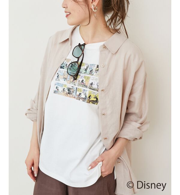  「【Disney】Comic/プリントTシャツ」|Tシャツ・カットソー|