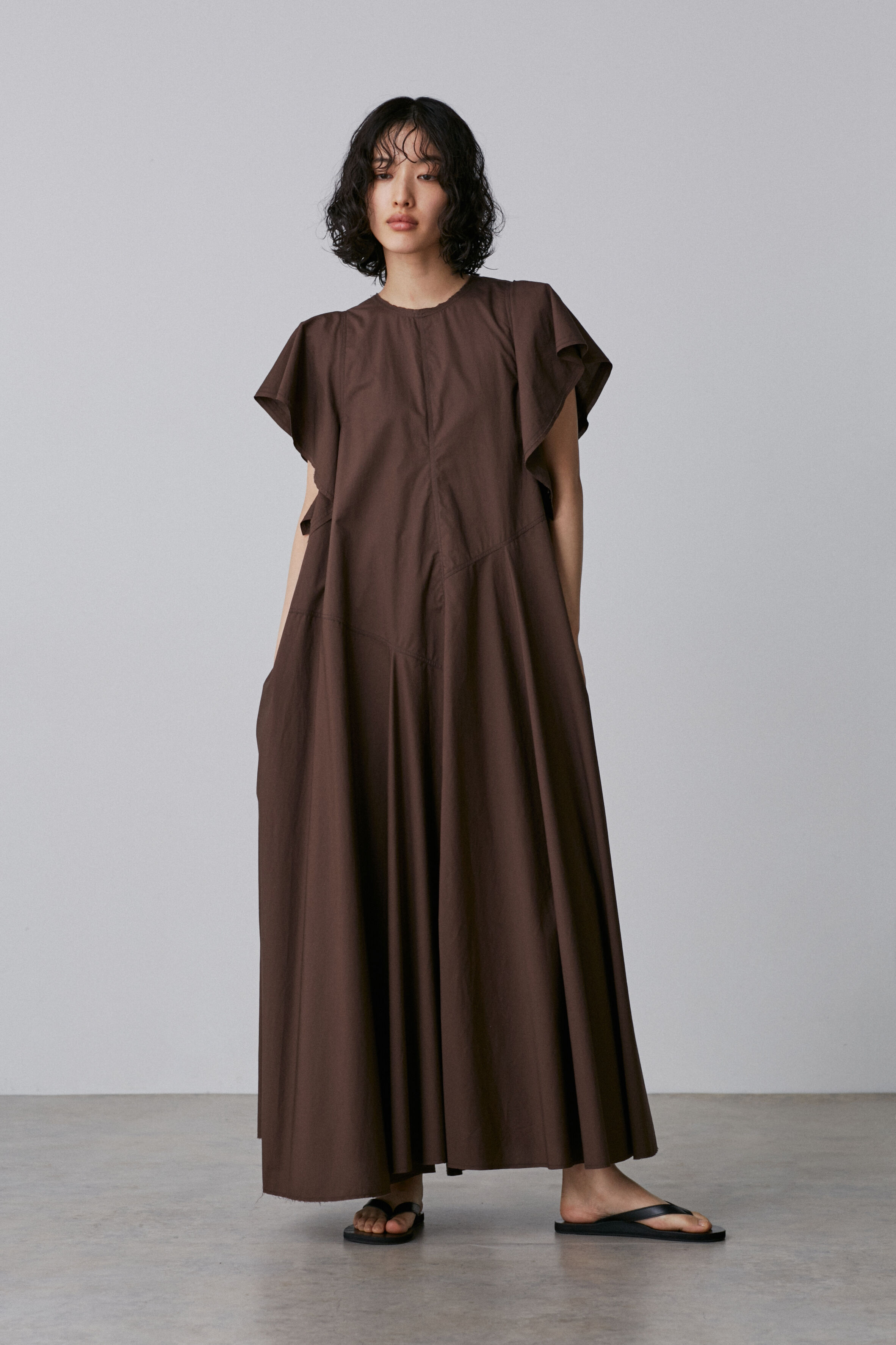 YLEVE 「YLEVE / SUVIN COTTON TYPEWRITER ONE PIECE」|ワンピース|
