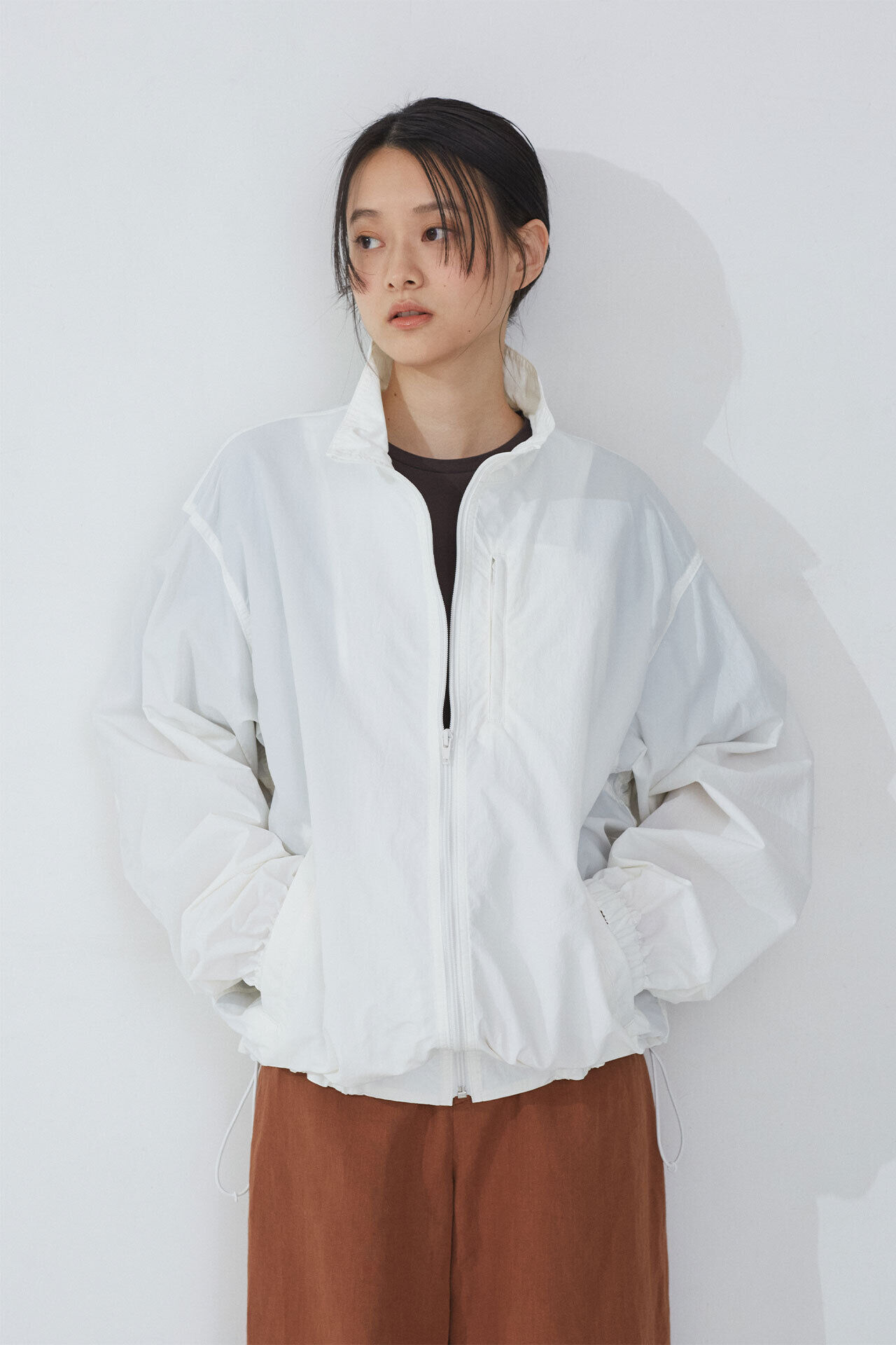 YLEVE 「Ｙ / RECYCLE NYLON MIX TAFFETA BZ」|ブルゾン・スタジャン|
