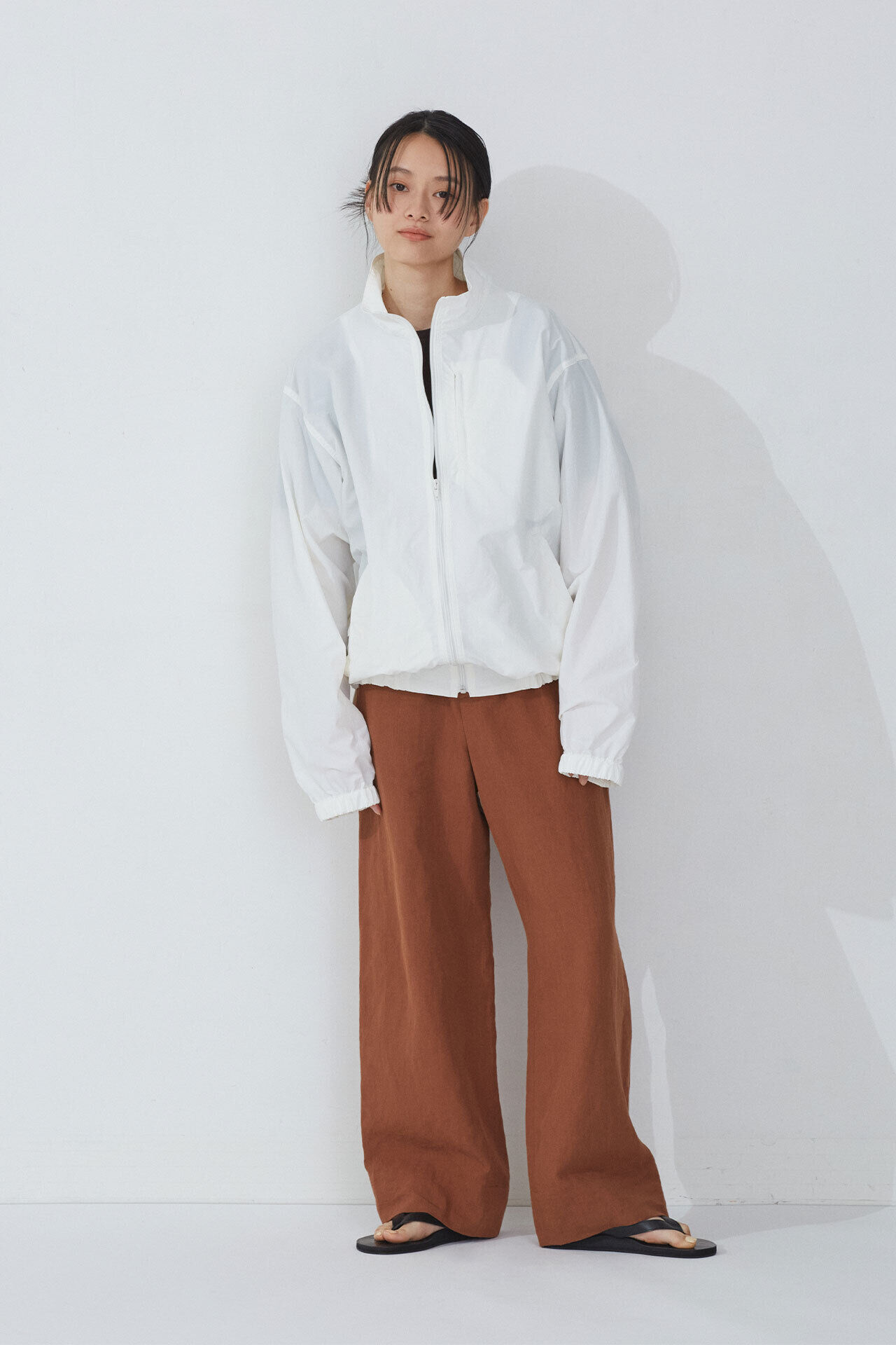 YLEVE 「Ｙ / RECYCLE NYLON MIX TAFFETA BZ」|ブルゾン・スタジャン|
